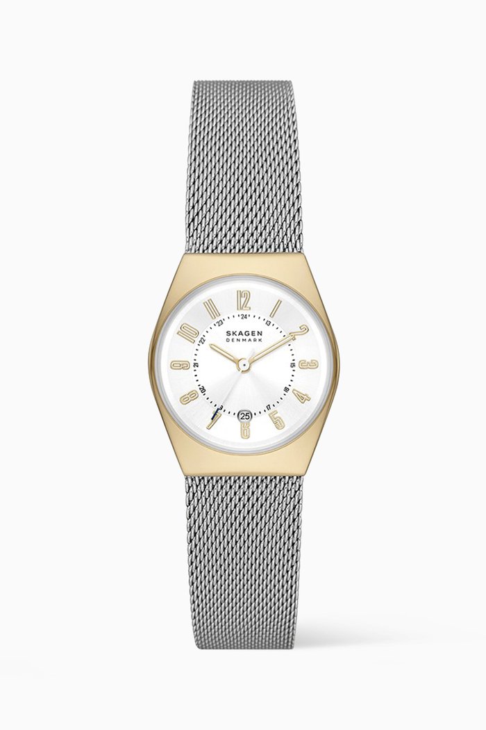 

Grenen Lille Three-hand Stainless Steel Watch, 26mm, Gold