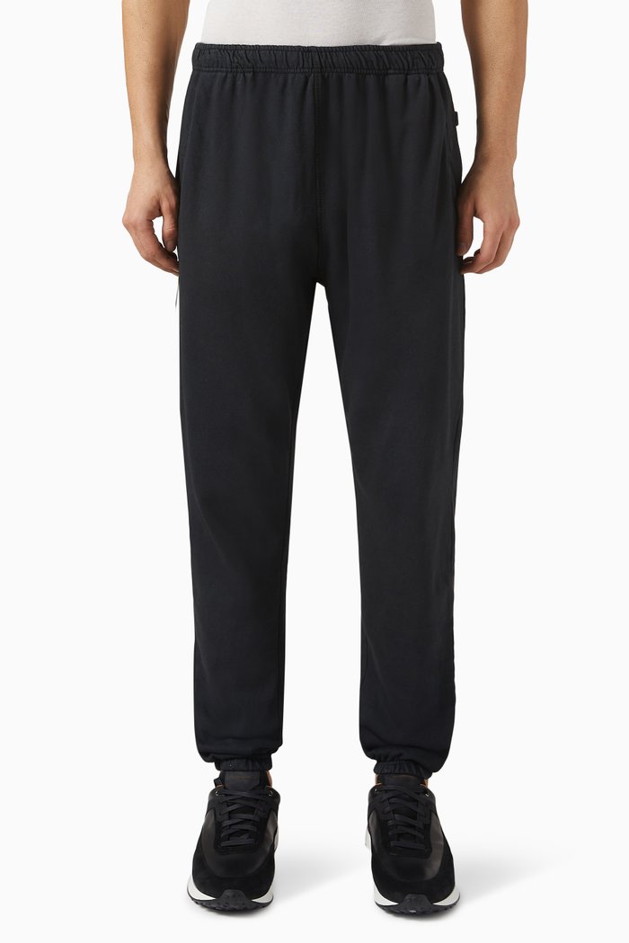 

Pull-on Sweatpants in Cotton Terry, Black