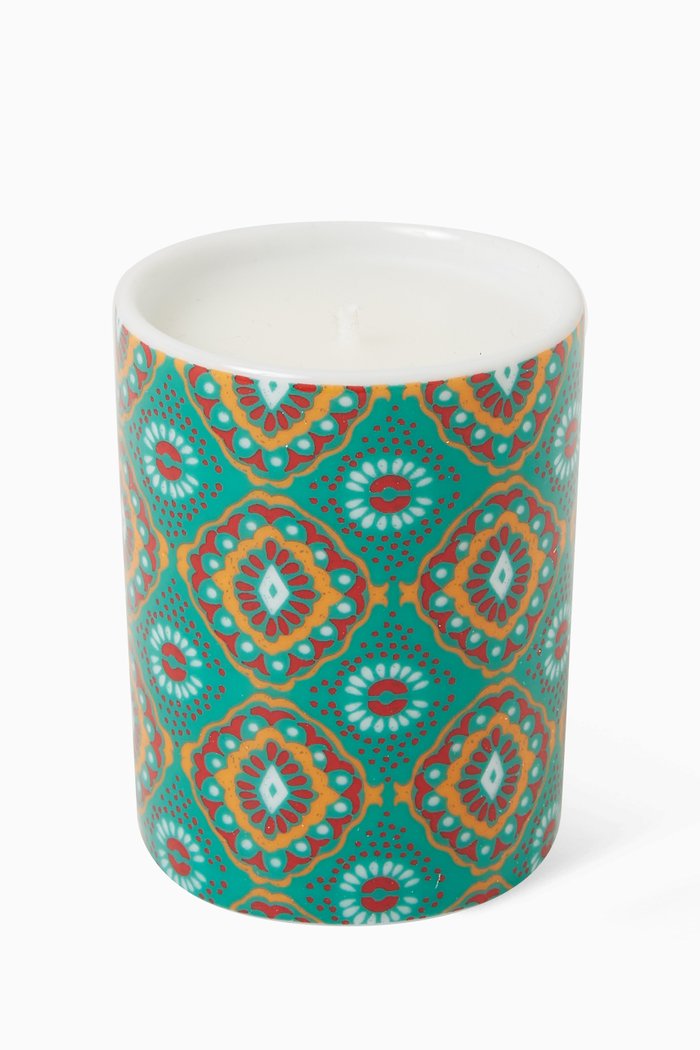 

The Agra Candle, 60g, Green