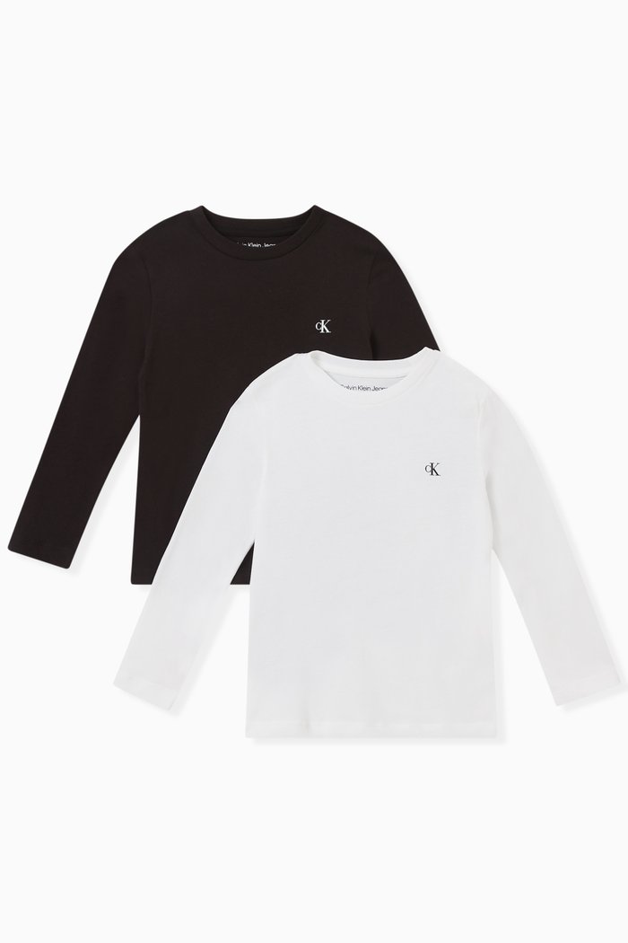 

Monogram-print T-shirt Set in Cotton, Multicolour