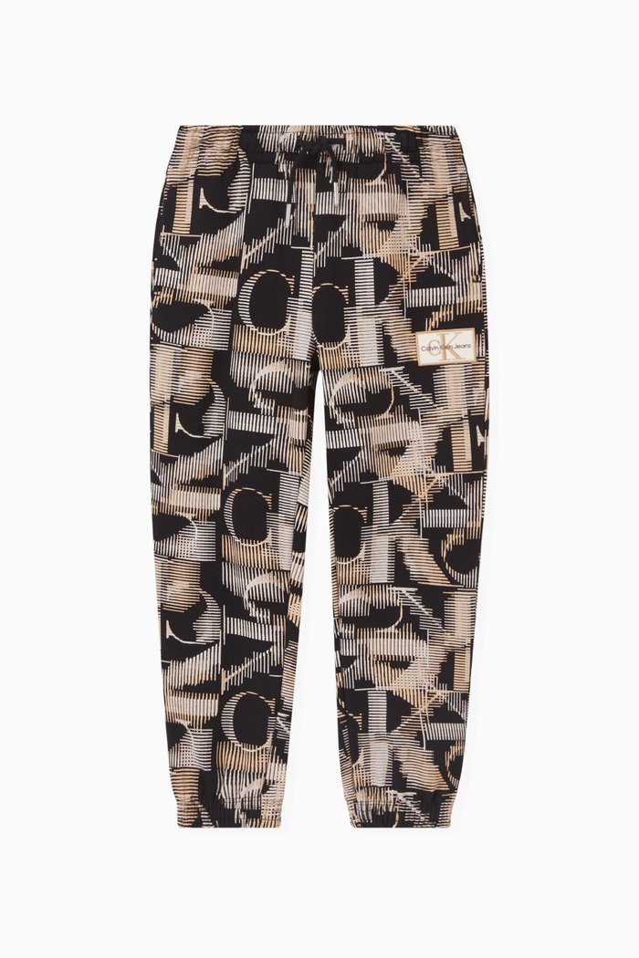 

Logo Sweatpants in Cotton, Black