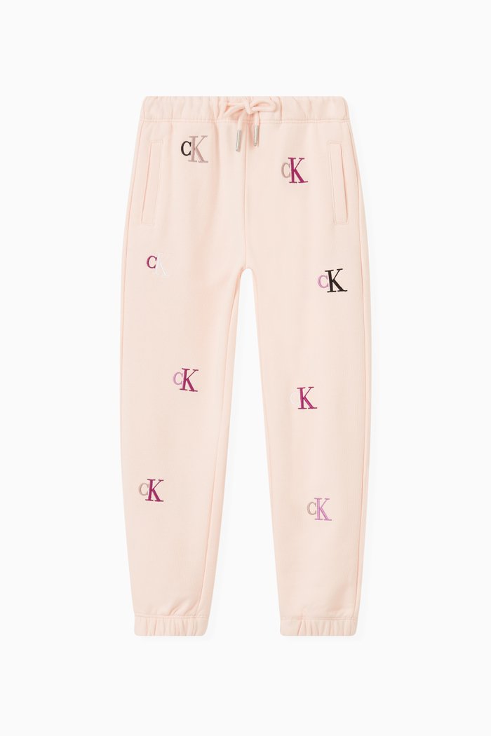 

Logo Sweatpants in Cotton, Pink