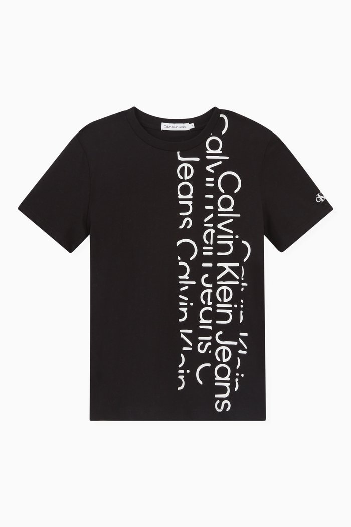 

Logo T-shirt in Cotton, Black