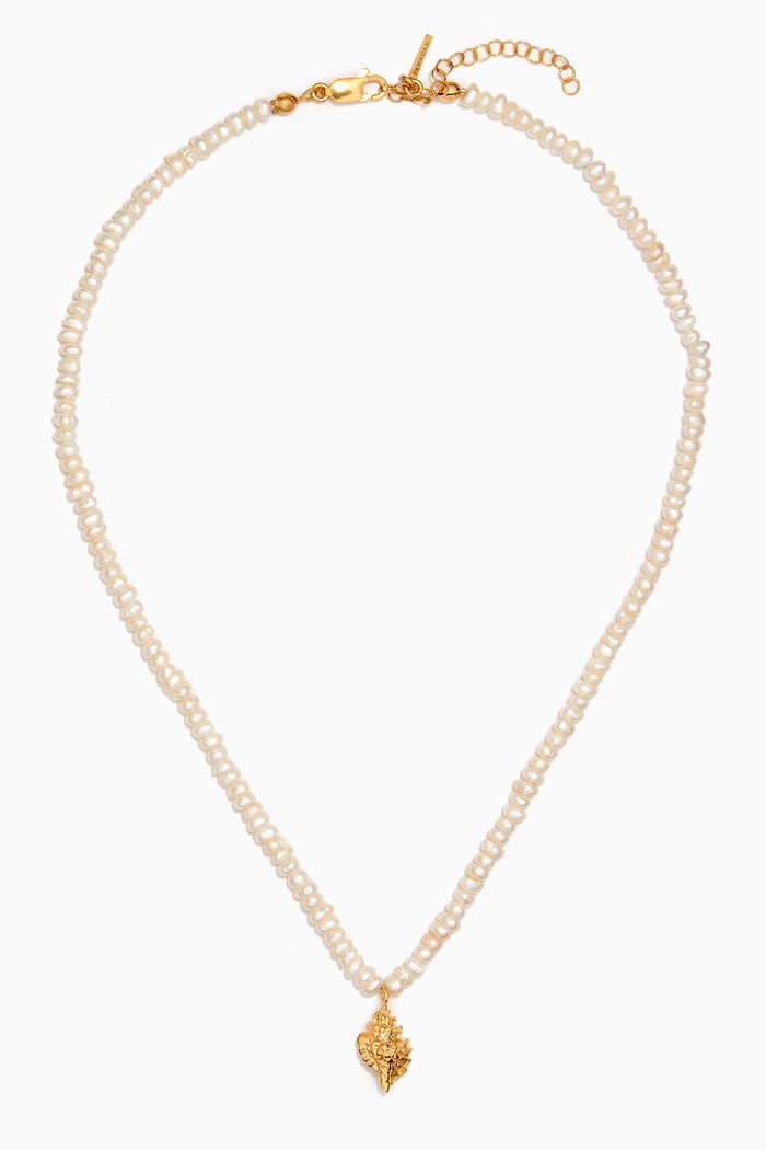 

Positano Necklace in 24kt Gold-plated Bronze, Neutral