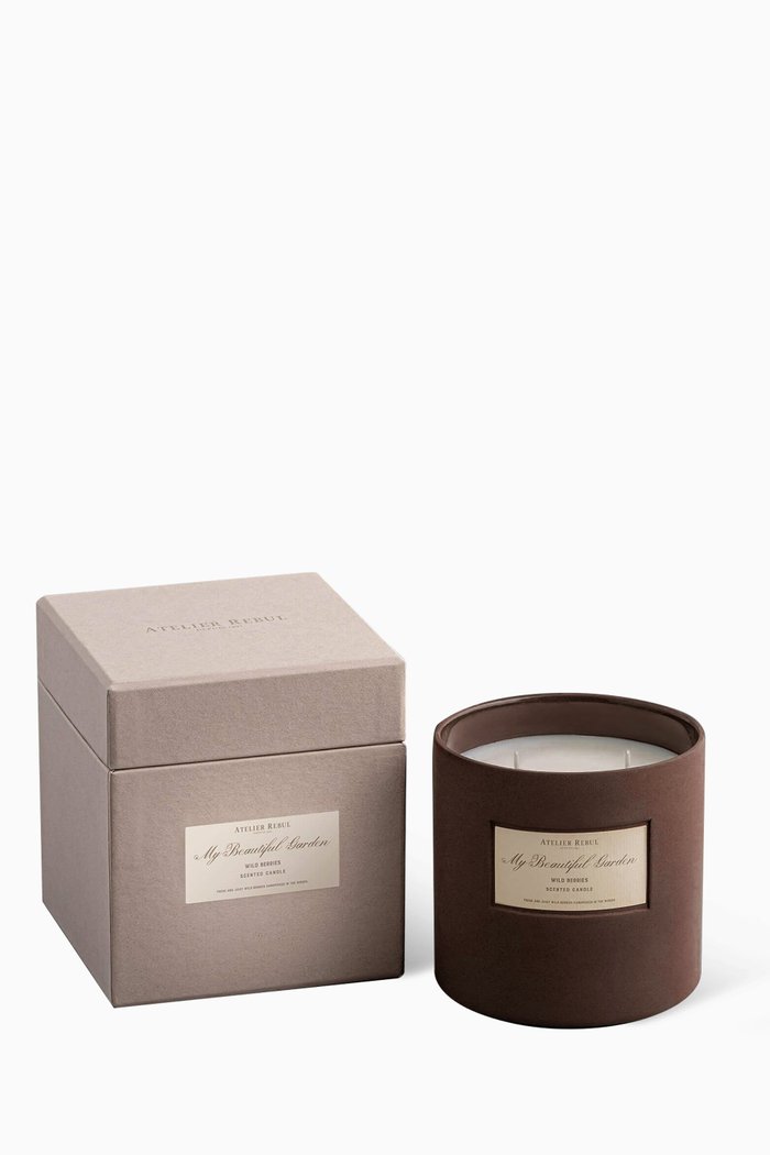 

Wild Berries Scented Candle, 600g, Brown