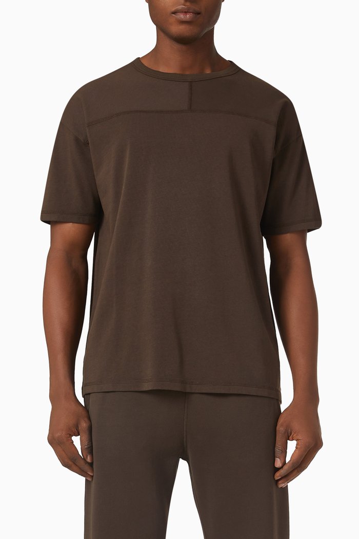 GD Squad T-shirt in Organic Cotton, Brown
