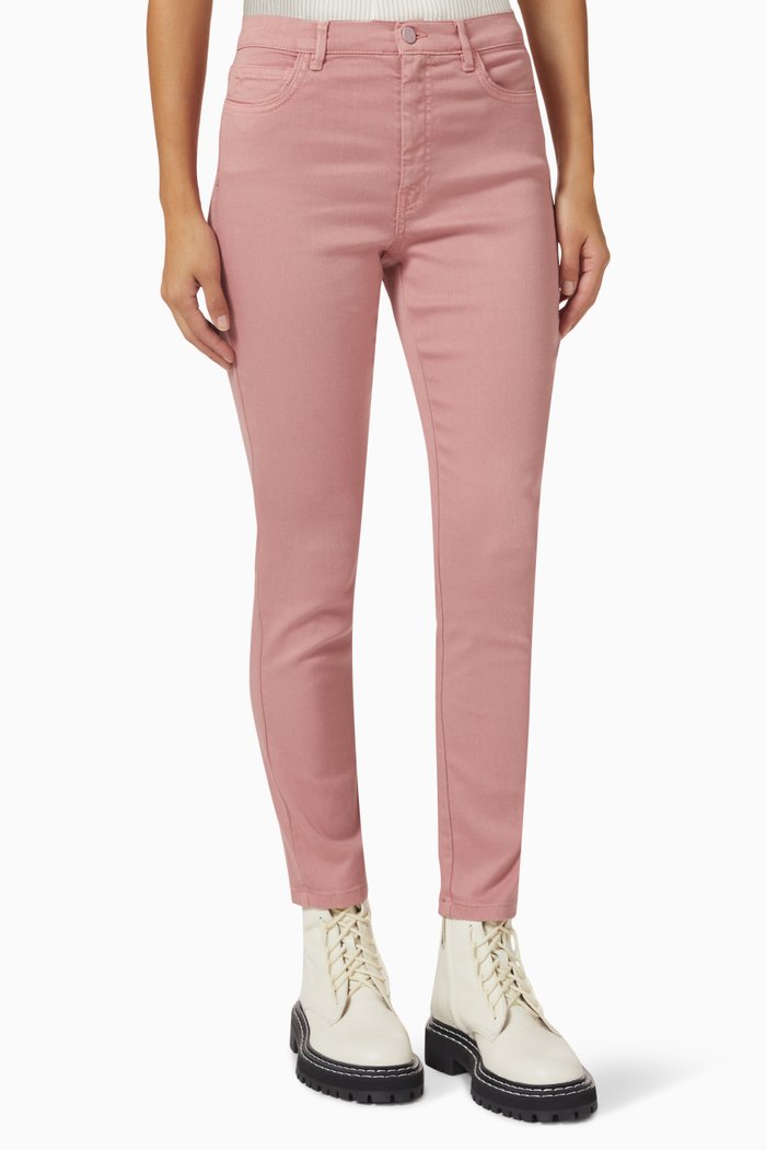 Skinny Jeans in Lyocell, Pink