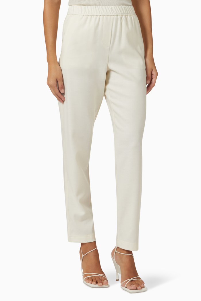 

Mastro Sweatpants in Stretch Wool, White