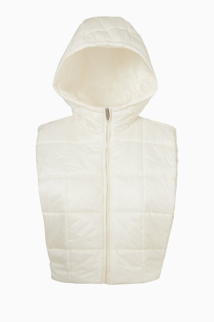 

Provola Quilted Vest, White