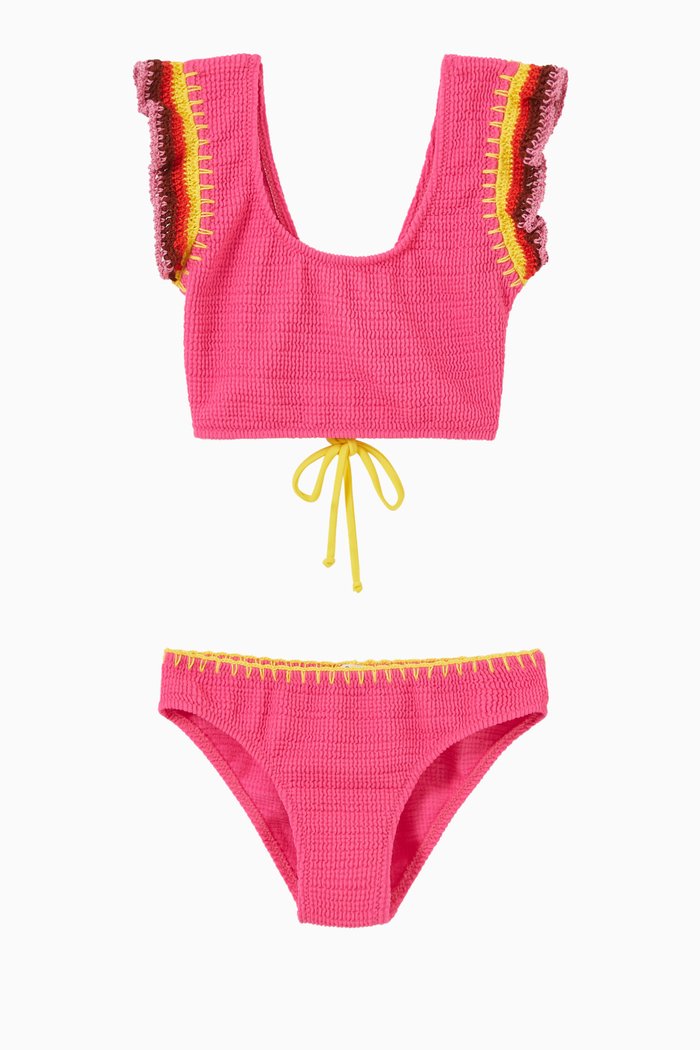 

Suma Bikini Set in Lycra, Pink