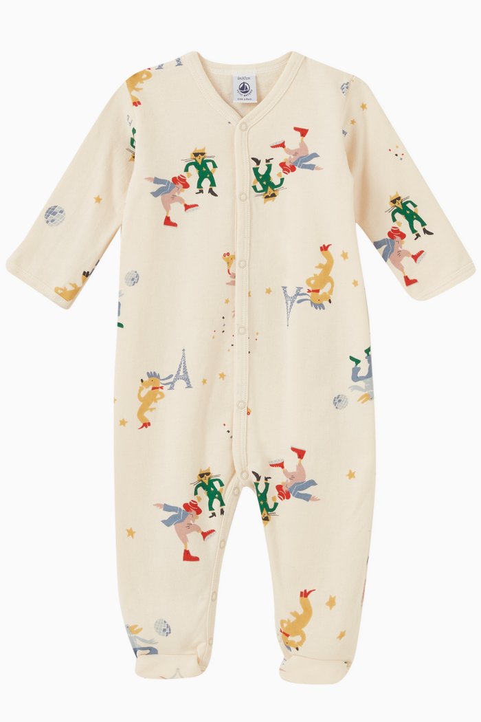 

Sleepsuit in Cotton, Multicolour