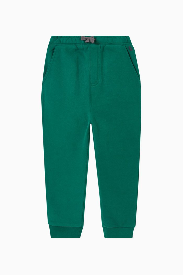 

Jogging Pants in Cotton, Green