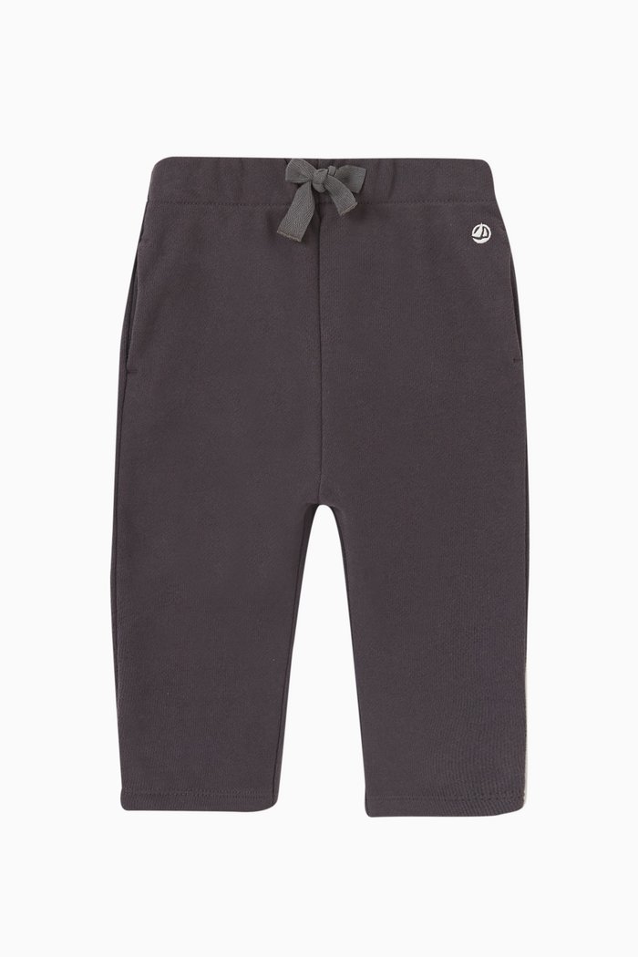 

Drawstring Pants in Cotton, Grey