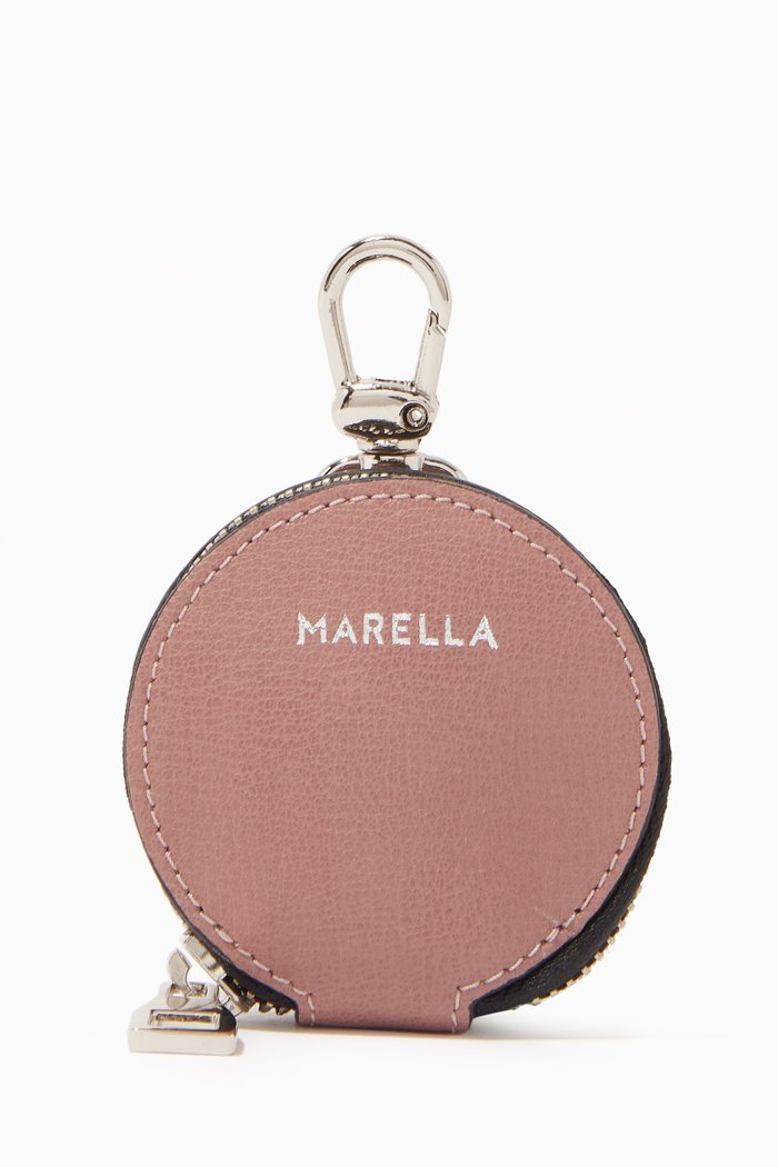 

Milena Coin Purse in Leather, Rose gold