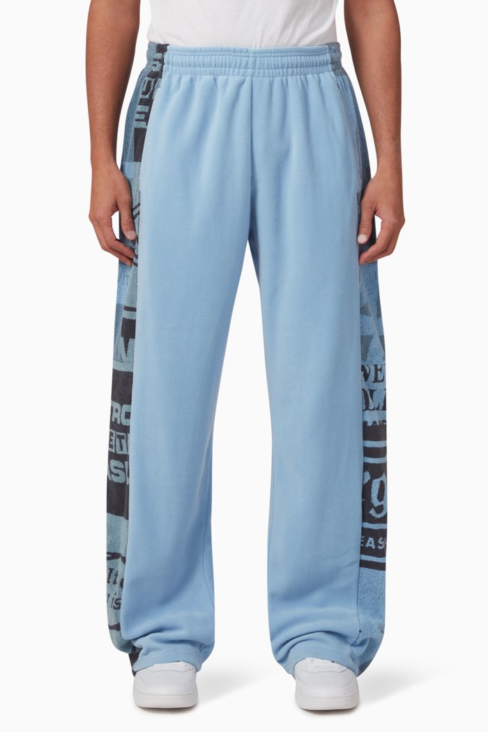 

Logo Sweatpants in Fleece, Blue