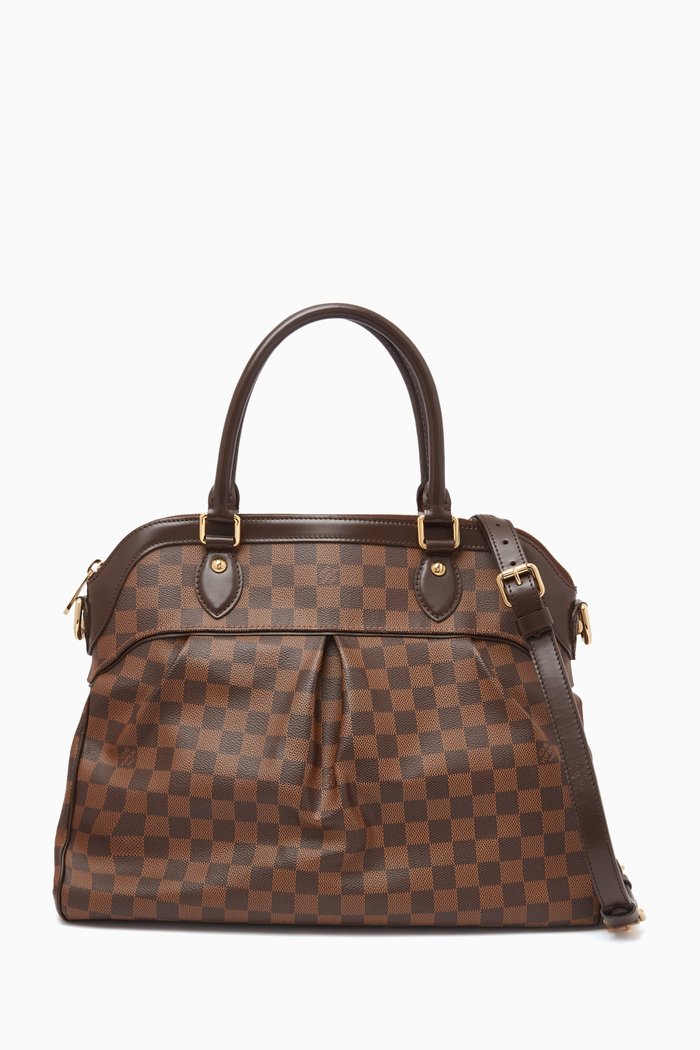 

Damier Ebene Trevi GM Bag in Canvas, Brown