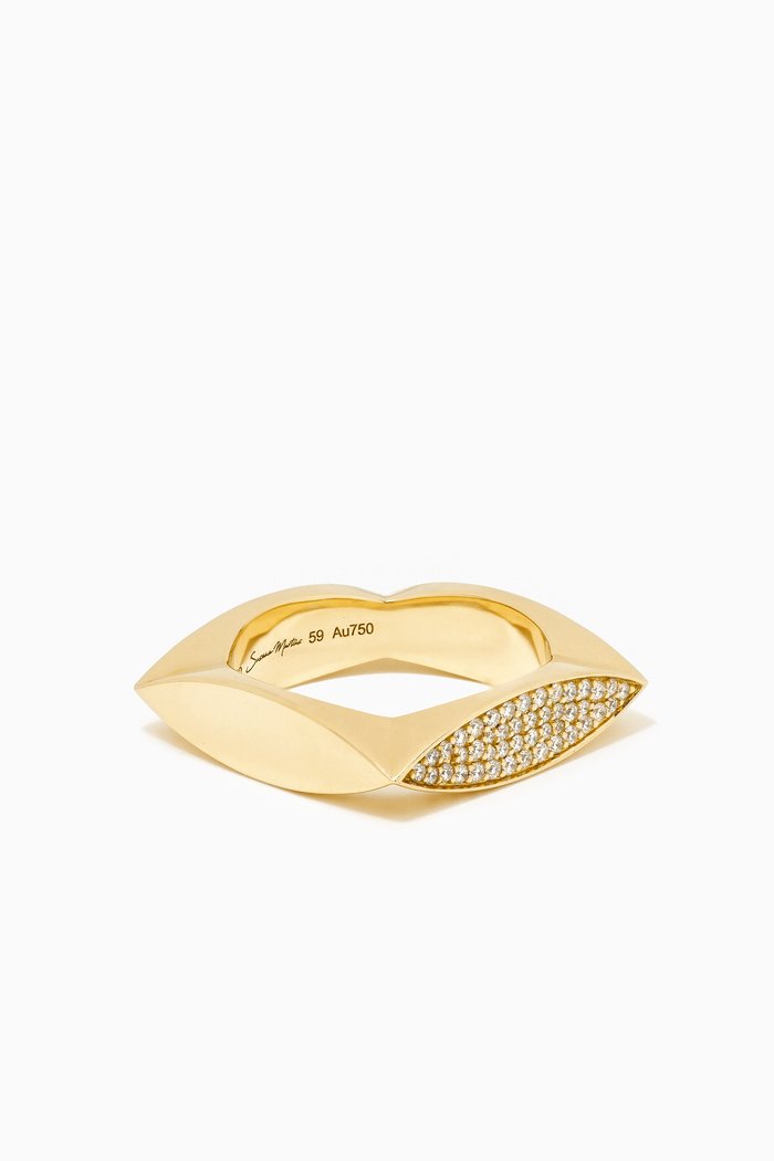 

Unstoppable Frosting Diamond Ring in 18kt Gold