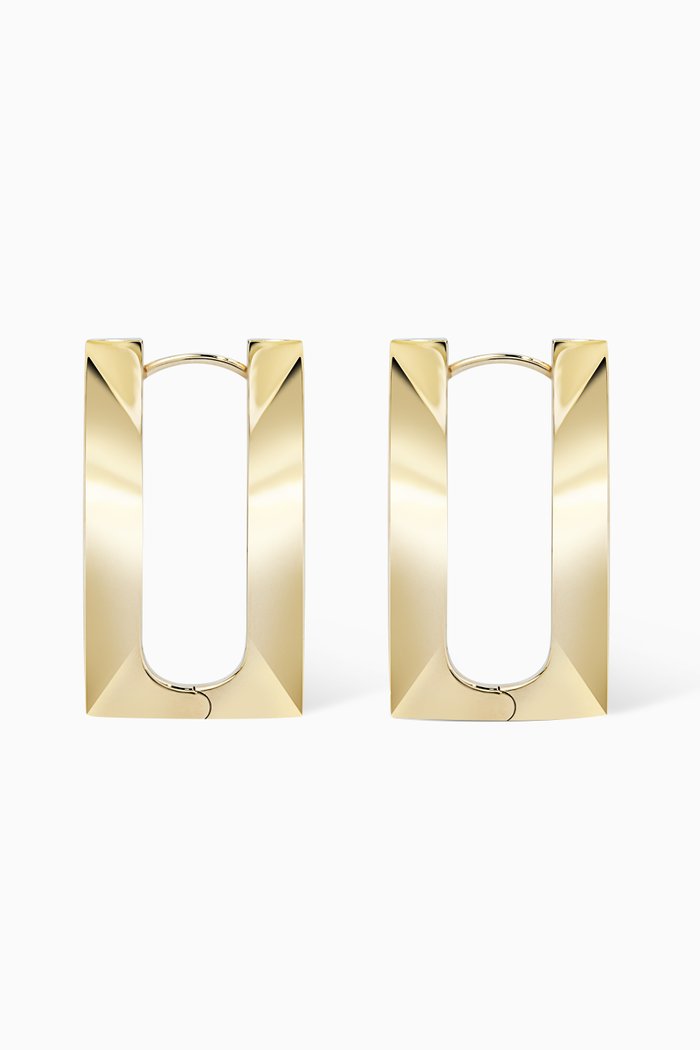 

Unstoppable Hoops in 18kt Gold