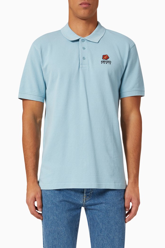 

Polo Shirt in Organic Cotton, Brown