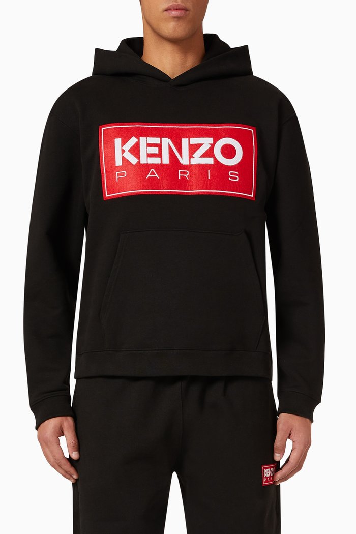 

Paris Hoodie in Fleece, Black