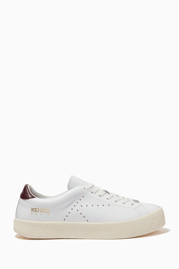 

Kenzoswing Low-top Sneakers in Leather, White