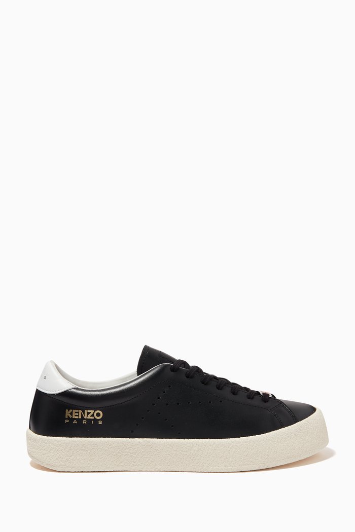 

Kenzoswing Low-top Sneakers in Leather, Black