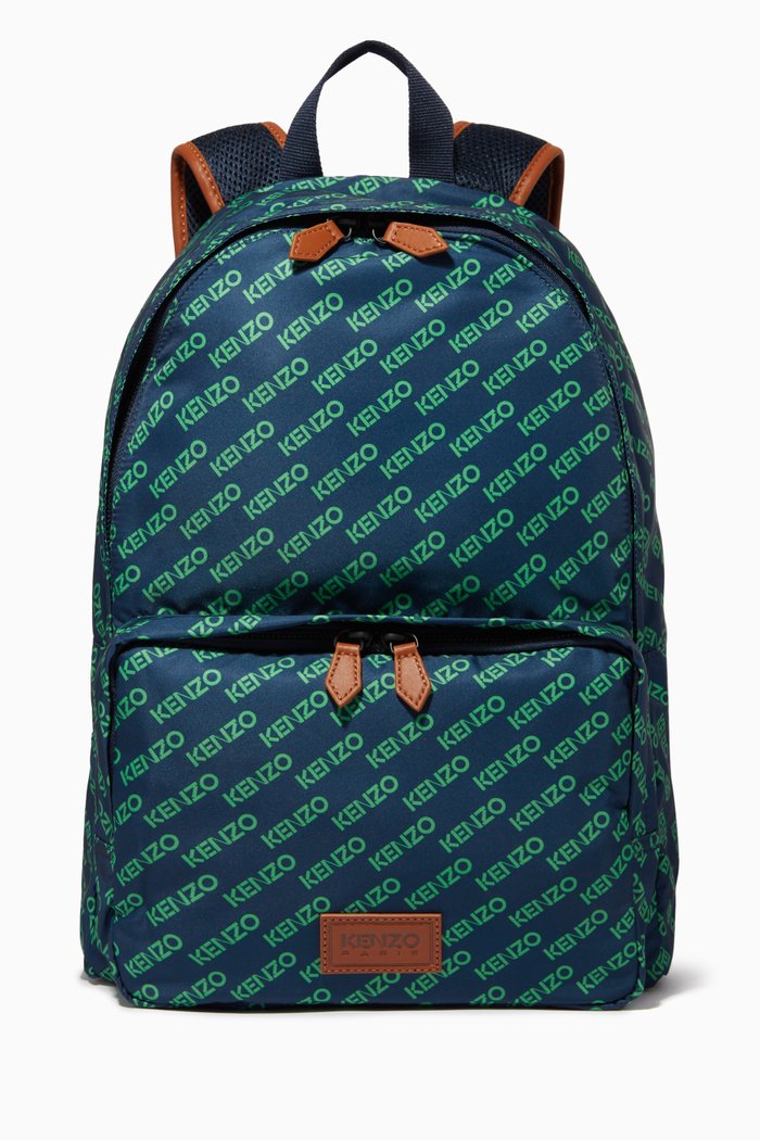 

Monogram Backpack in Nylon, Blue