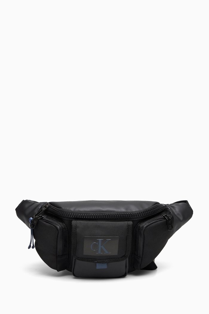 

Park Utility Belt Bag in Faux Leather, Black