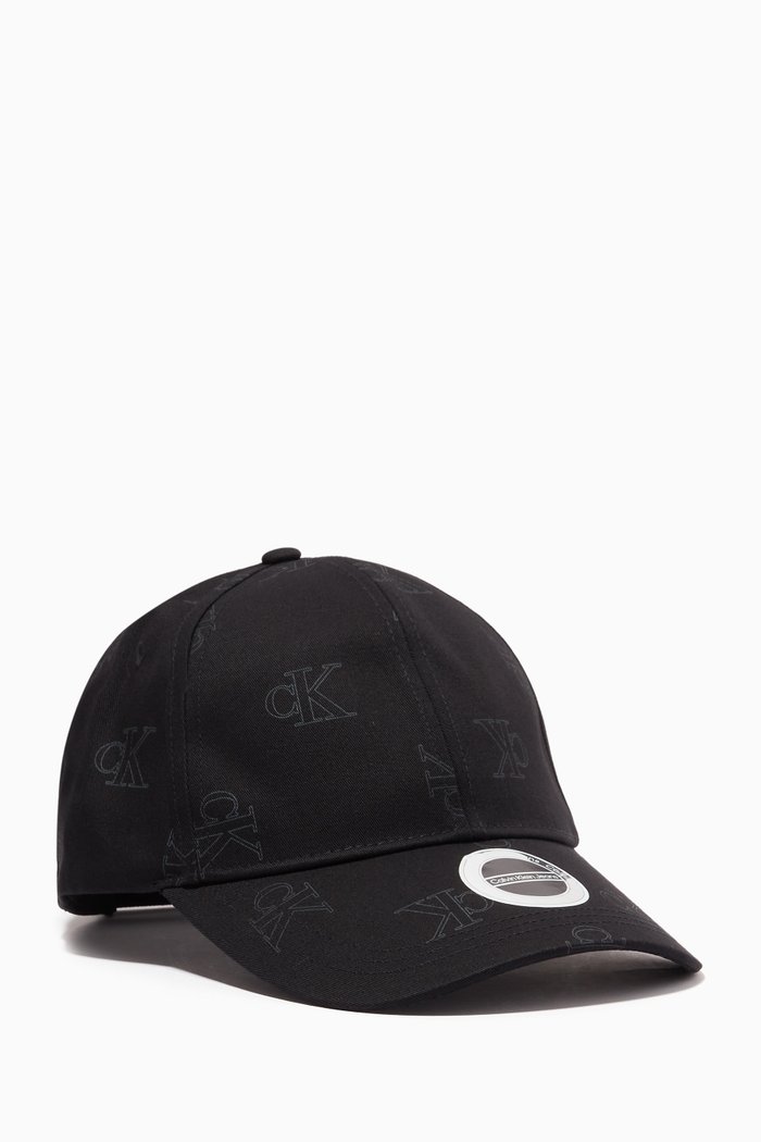 

Sports Essentials Logo Cap in Cotton, Black