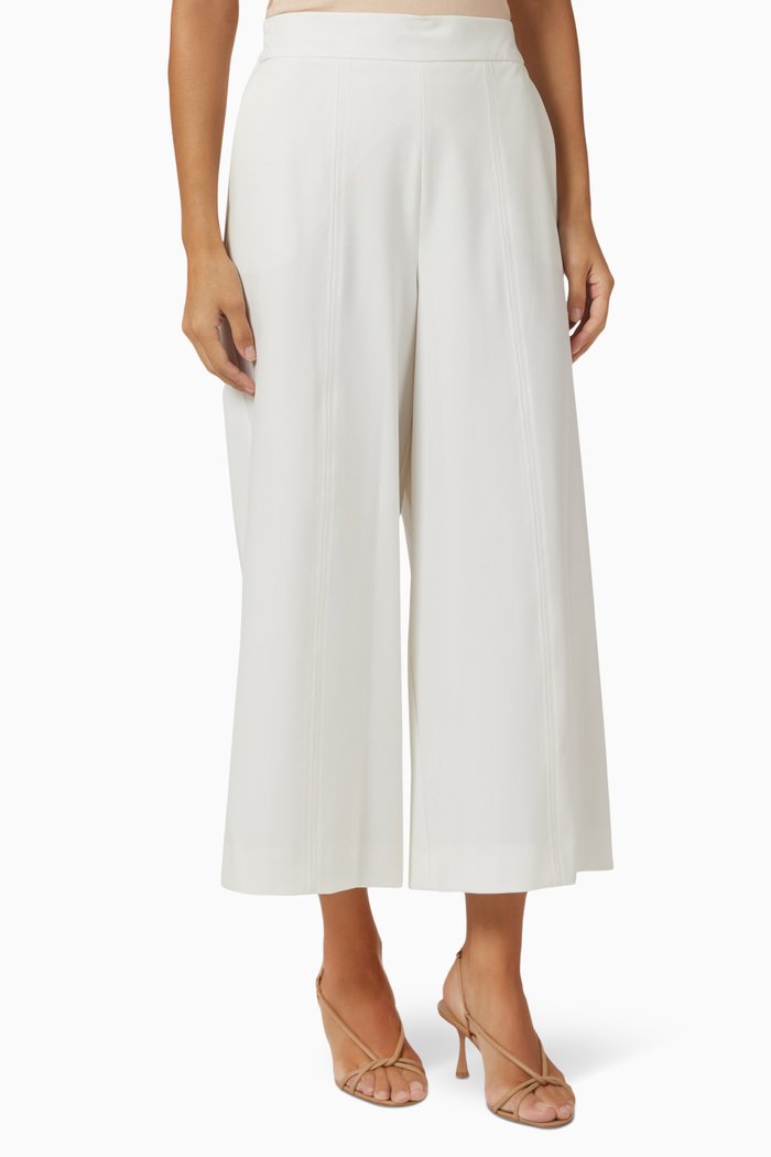 

Naxos Wide-leg Pants, White