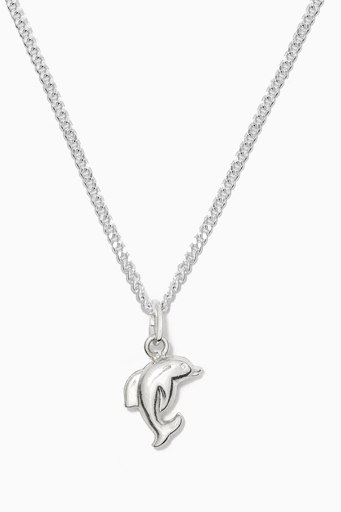 

Dolphin Pendant Chain in Sterling Silver
