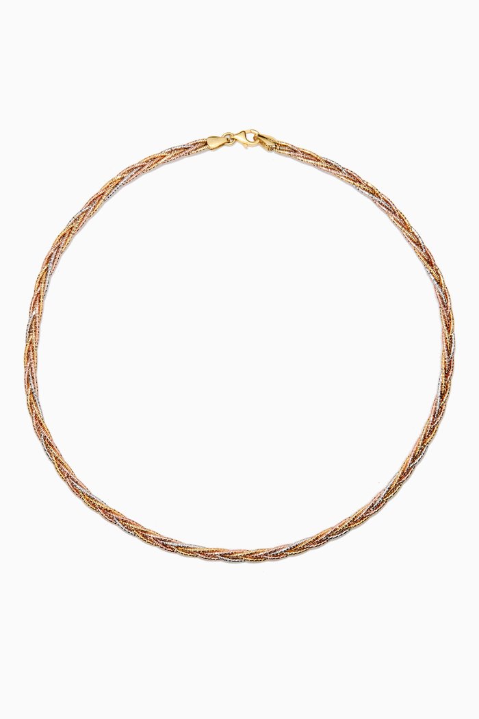 

Elena Chain Necklace in Sterling Silver, Gold
