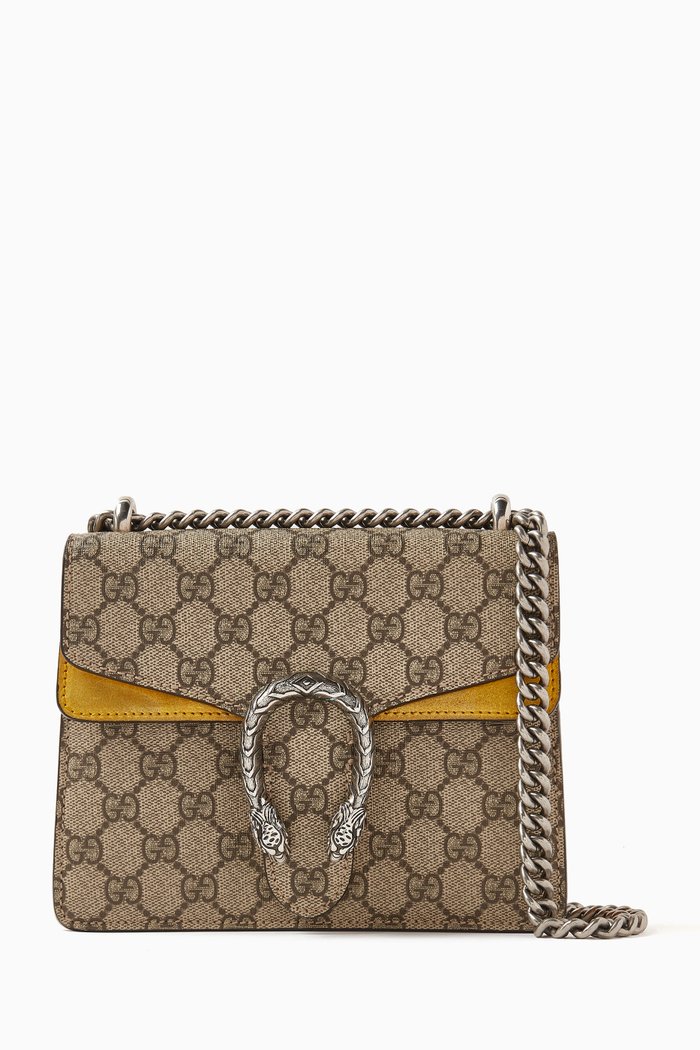 

Dionysus Shoulder Bag in GG Canvas, Neutral