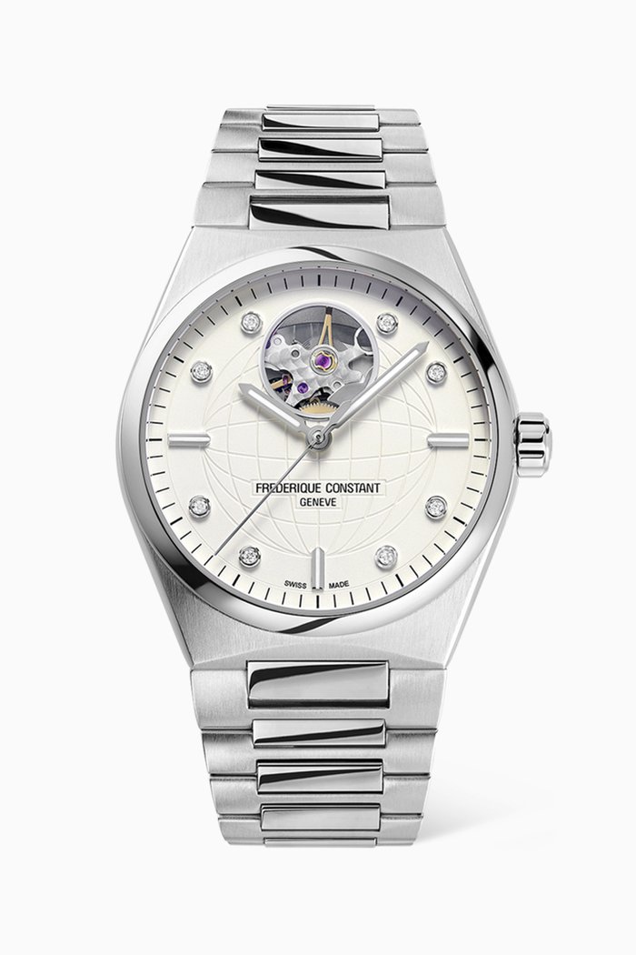 

Highlife Heartbeat Automatic Stainless Steel Watch, 34mm, White