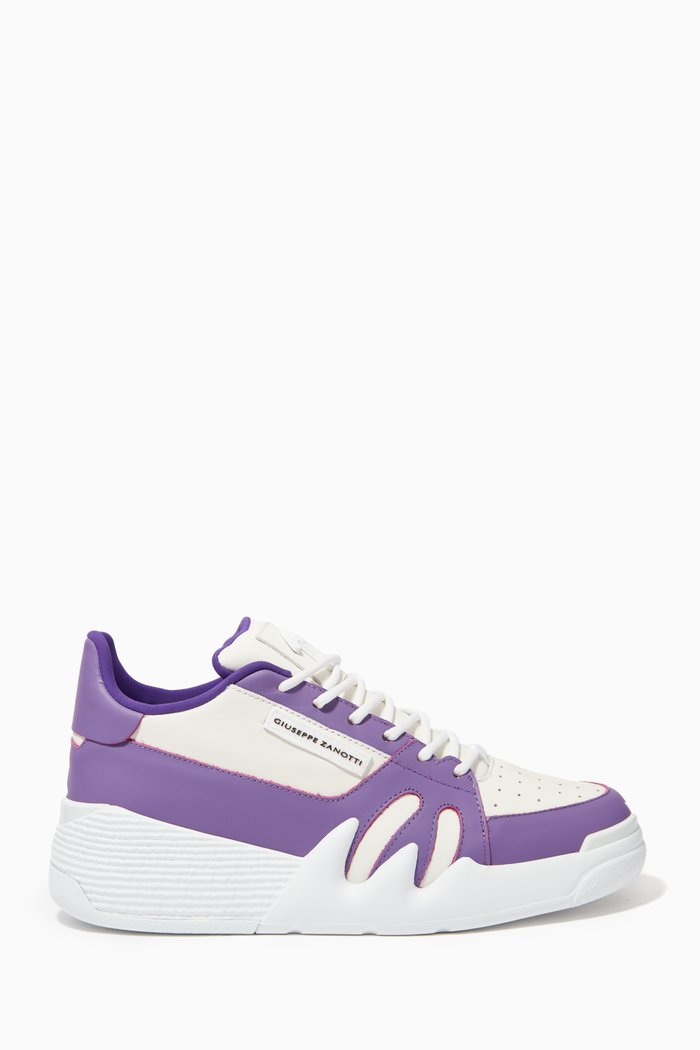 

Talon Contrast Panel Sneakers, White