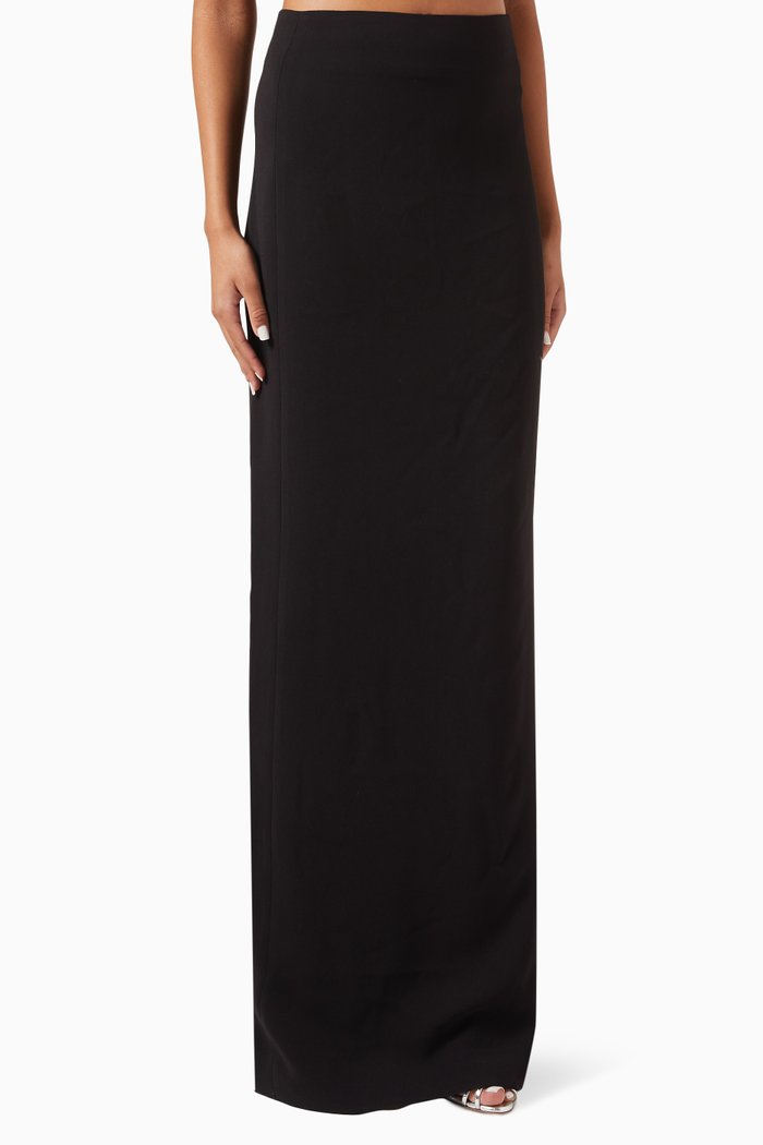 

Issa Skirt in Crepe, Black