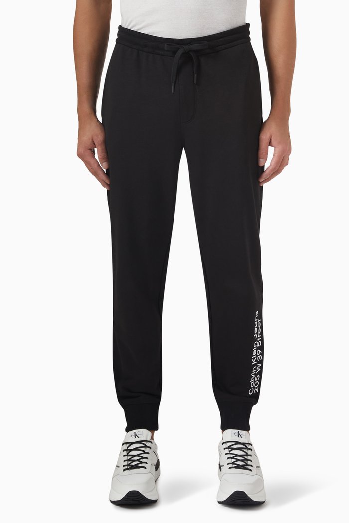 

Logo Sweatpants in Cotton, Black