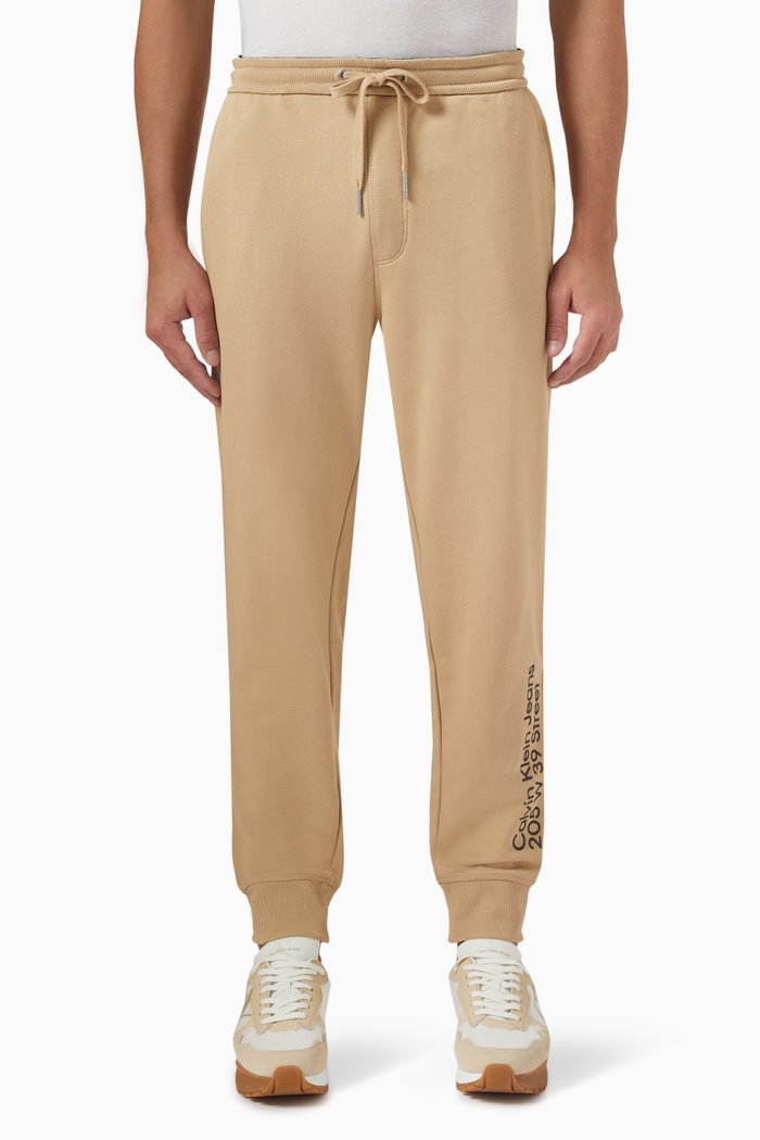 

Logo Sweatpants in Cotton, Neutral