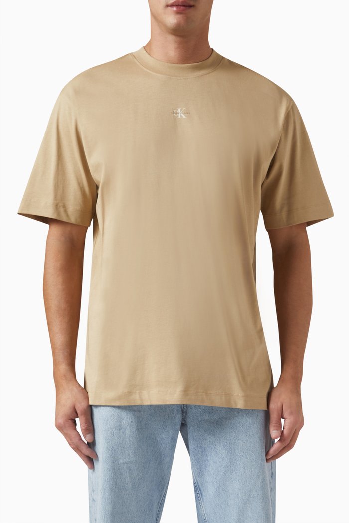 

Logo T-shirt in Cotton Jersey, Neutral