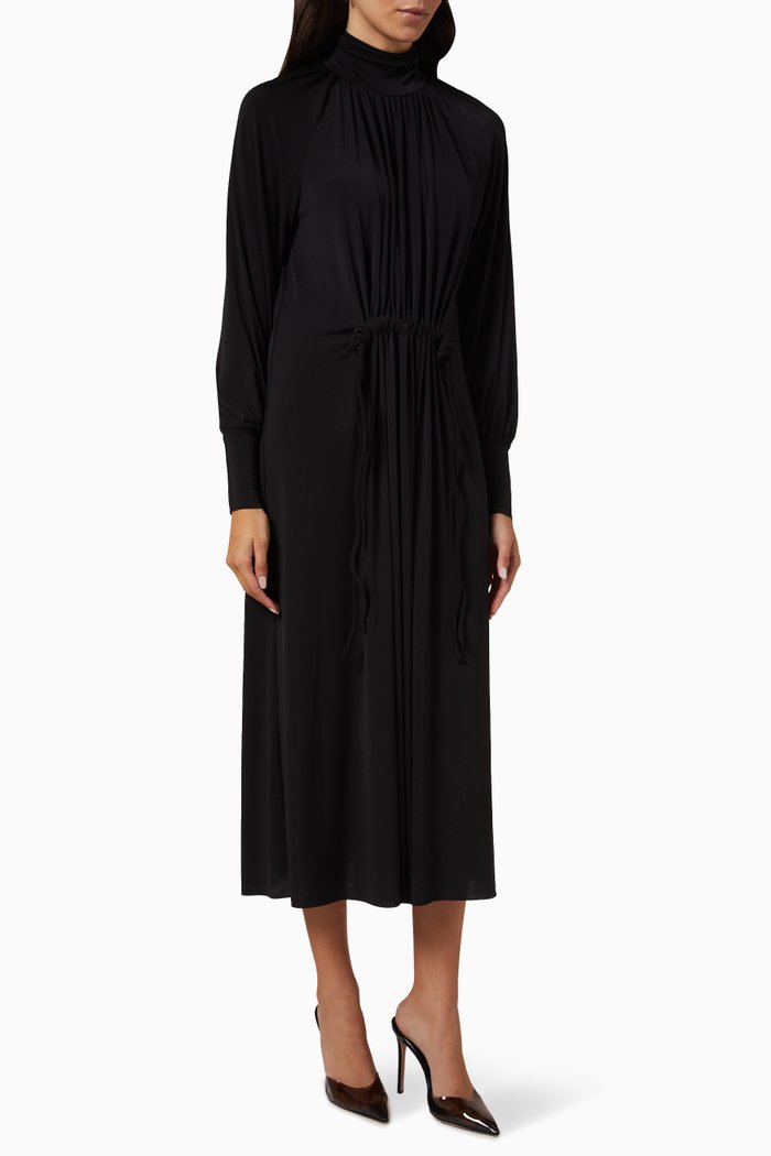

Hope Midi Dress in Jersey, Black