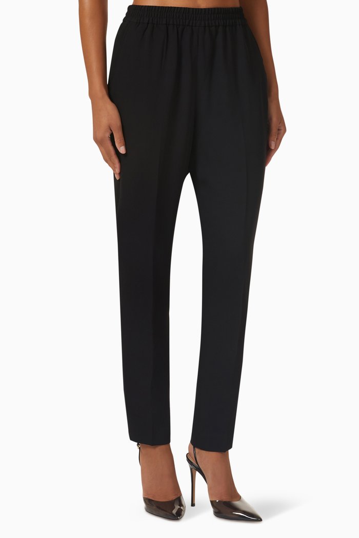 Malin Straight-fit Pants, Black