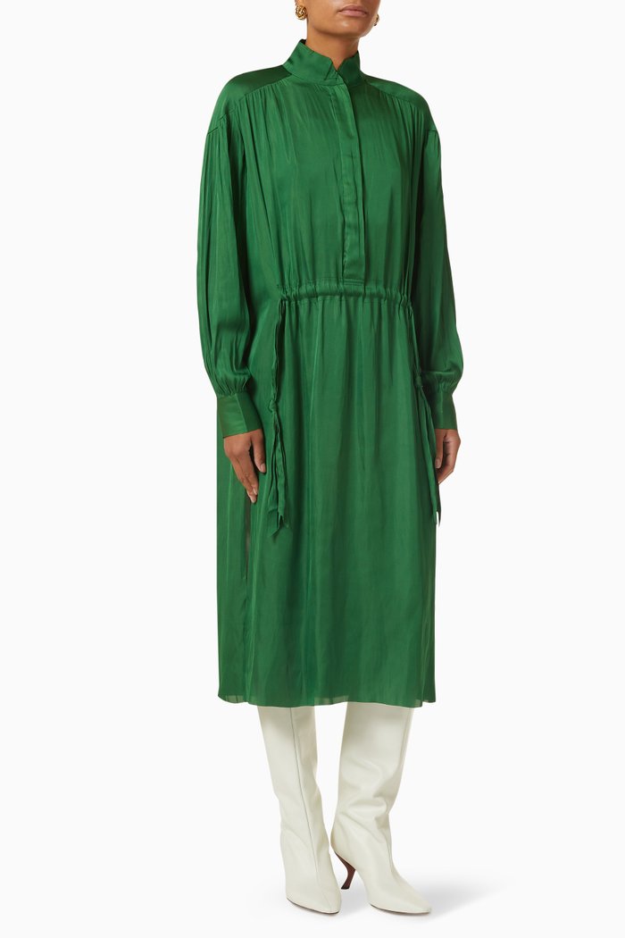 

Camille Midi Dress, Green