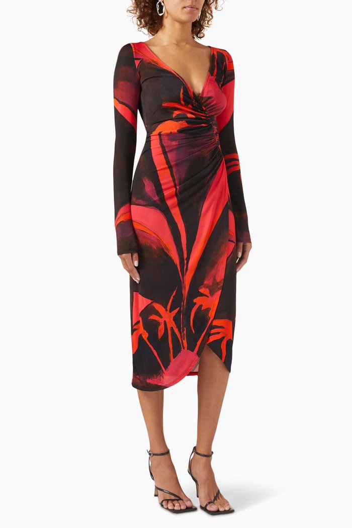 

Summer Solstice Midi Dress, Multicolour