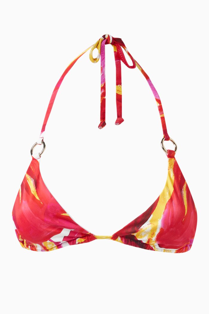 

Mini Ring Bikini Bra, Multicolour