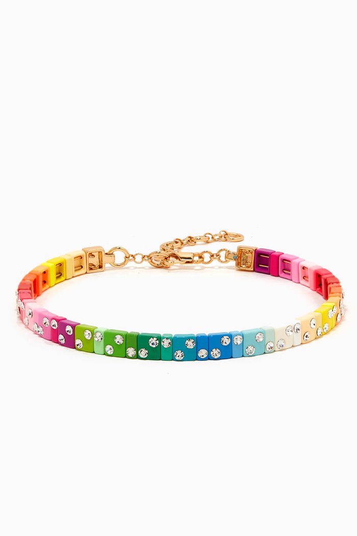 

Twinkle Twinkle Brite Enamel Choker, Multicolour