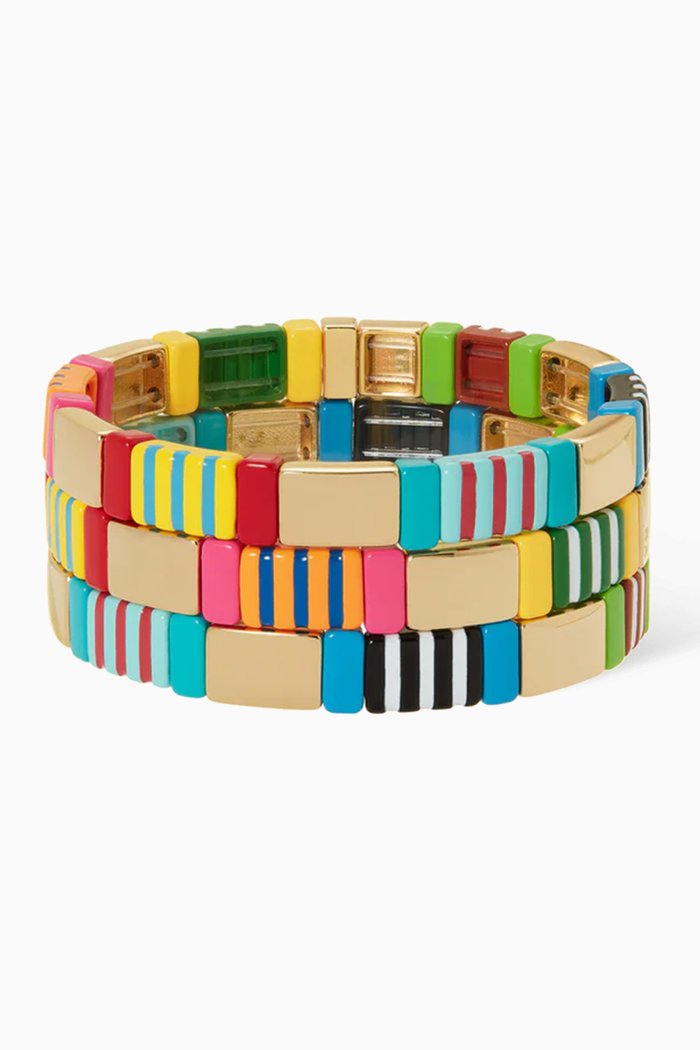 

A Walk in the Park Brite Bracelet Set, Multicolour
