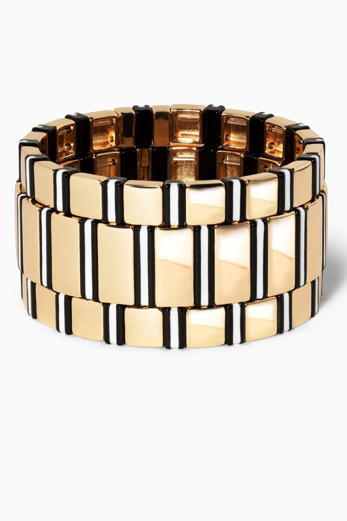 

Well Tailored Bracelet Set, Black