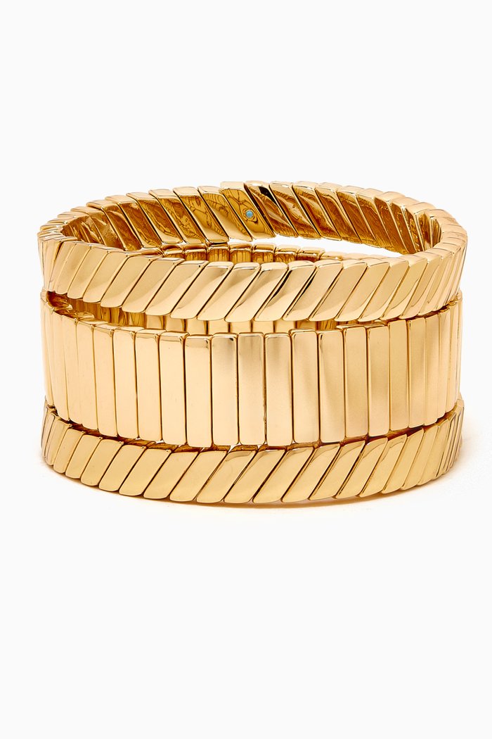 

Liquid Gold Stack Bracelet Set