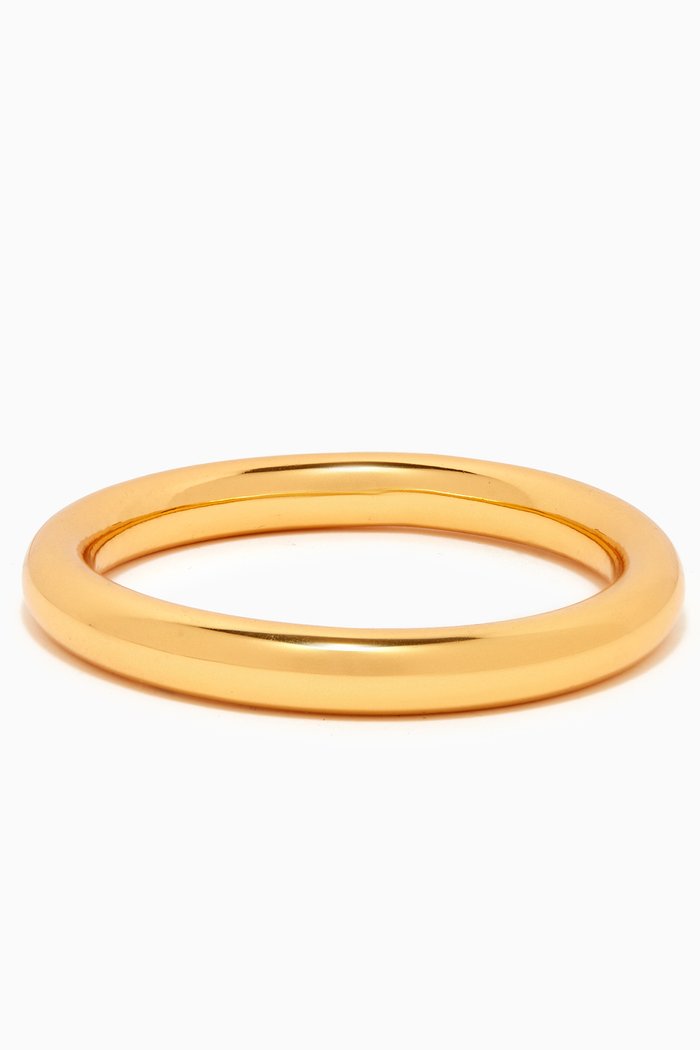 

Turner Bangle in Gold-plated Metal