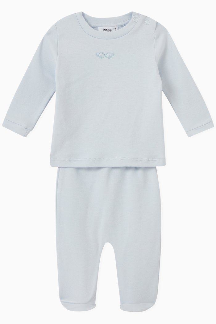

Lil Angel Set in Jersey, Blue